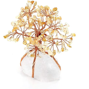 home & garden : Feng Shui Bonsai Ornamenten Heren Amethist - Rozenkwarts in Citrien van Pantino