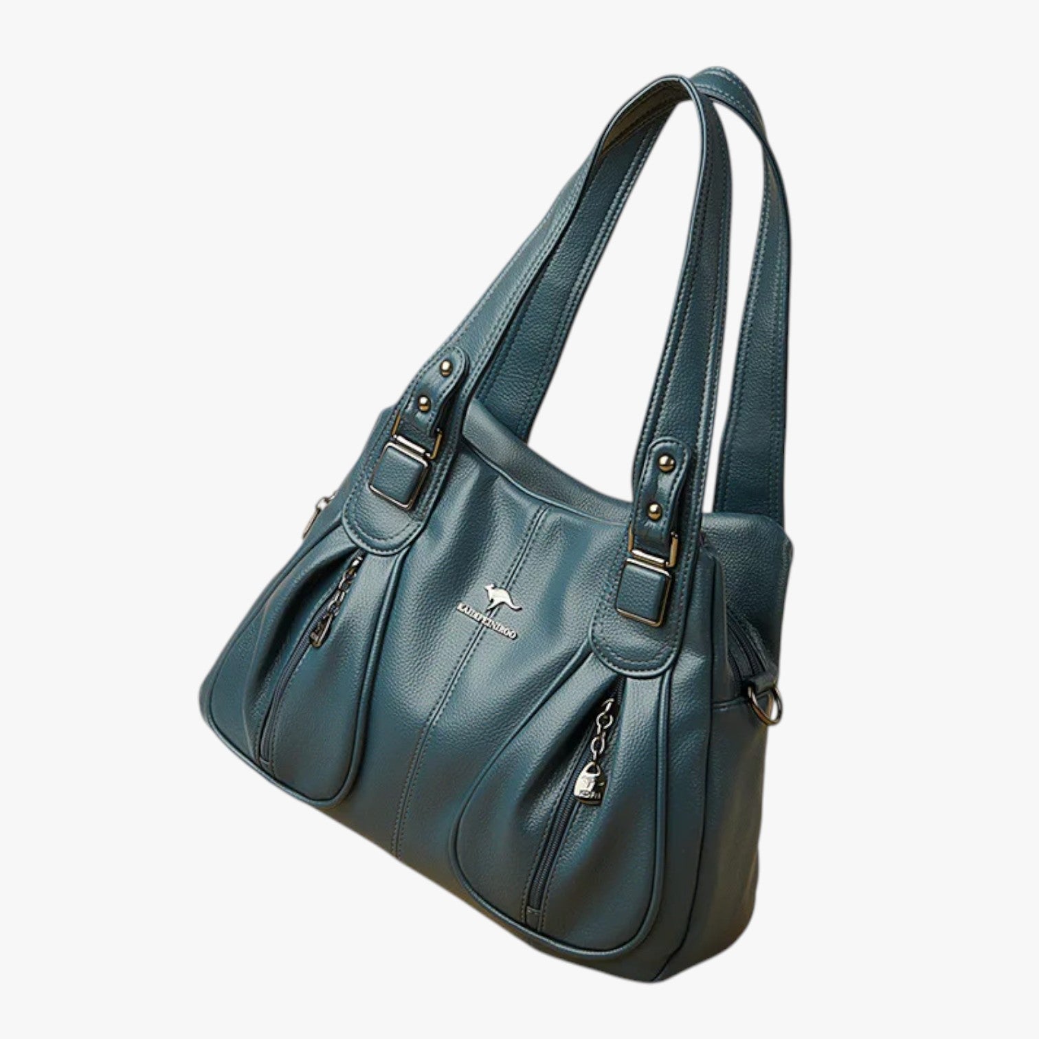 Dagelijkse elegantie - De leren schoudertas die elke look verrijkt Dames