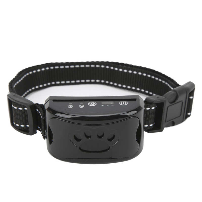 pets : GentleDog Anti-Blaffende Hondenhalsband Blauw - Verstelbaar & Comfortabel voor Kleine tot Grote Honden in Zwart van Pantino