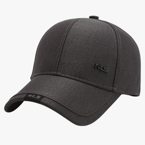 Baseball Cap : Baseballpet Heren Marineblauw - Elegante en Warme voor voor de Herfst en Winter in Grijs Verstelbaar van Pantino