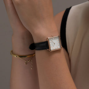 watches : Horloge Dames - Dameshorloge - Verfijnd Vierkant Ontwerp in van Pantino