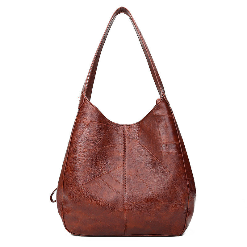 bags : Leren Schouderhandtas Dames - Dagelijks Comfortabel Design - PU-Leer in van Pantino