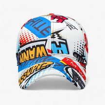 Snapback Cap : Ace Hippe Graffiti Snapback Cap in Graffiti Hip Hop Pet 56-60CM van Pantino