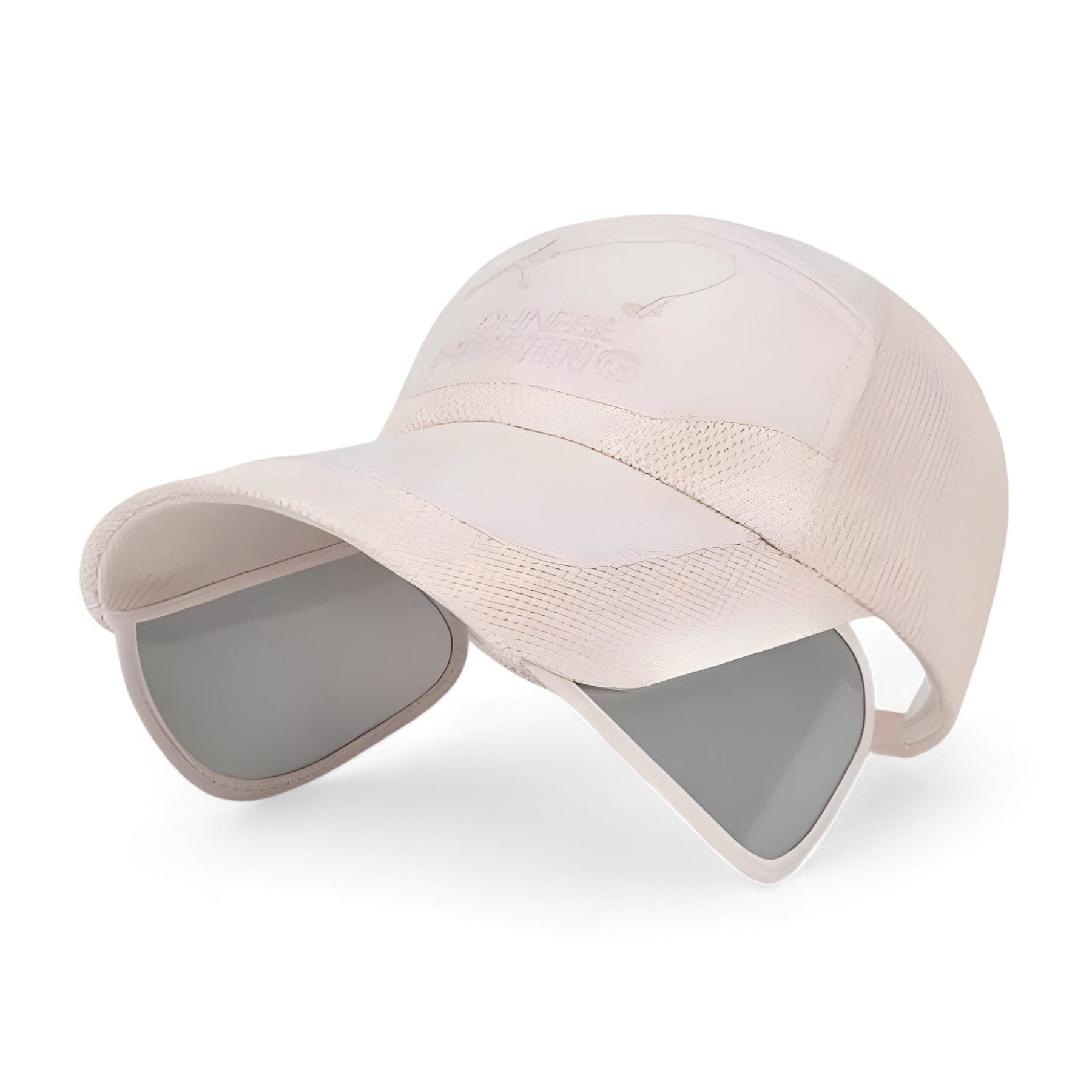 Sunglasses : Zonnebril Dames - Stijlvolle Bescherming voor Actieve Dagen - Wit in Roze van Pantino
