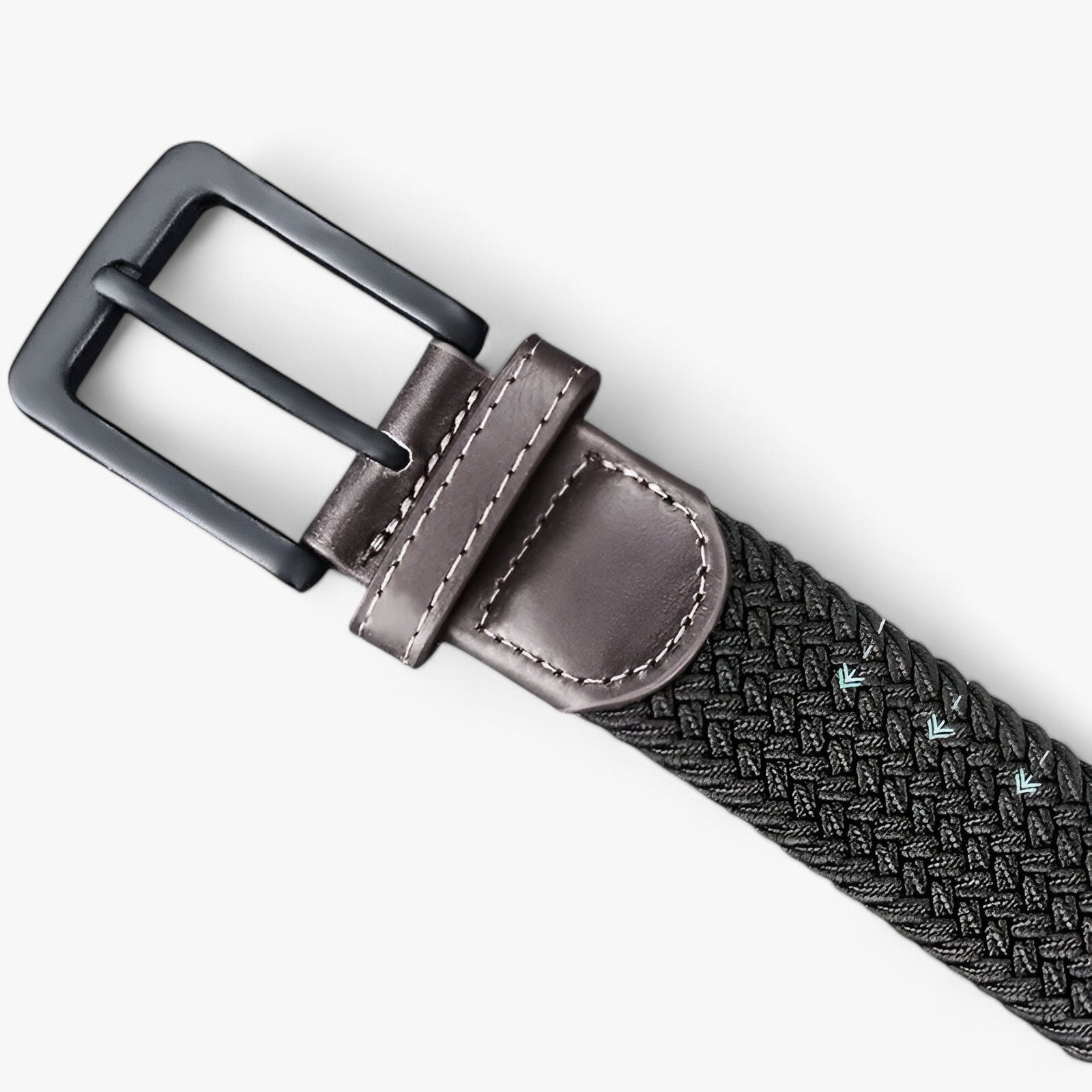 Belt : Canvas Riem - Elegant en Comfortabel voor Elke Outfit - Mat Zwart in van Pantino
