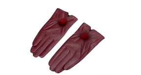 Gloves : Handschoenen Chocolade - Warme Leren - Luxe en Stijl in van Pantino