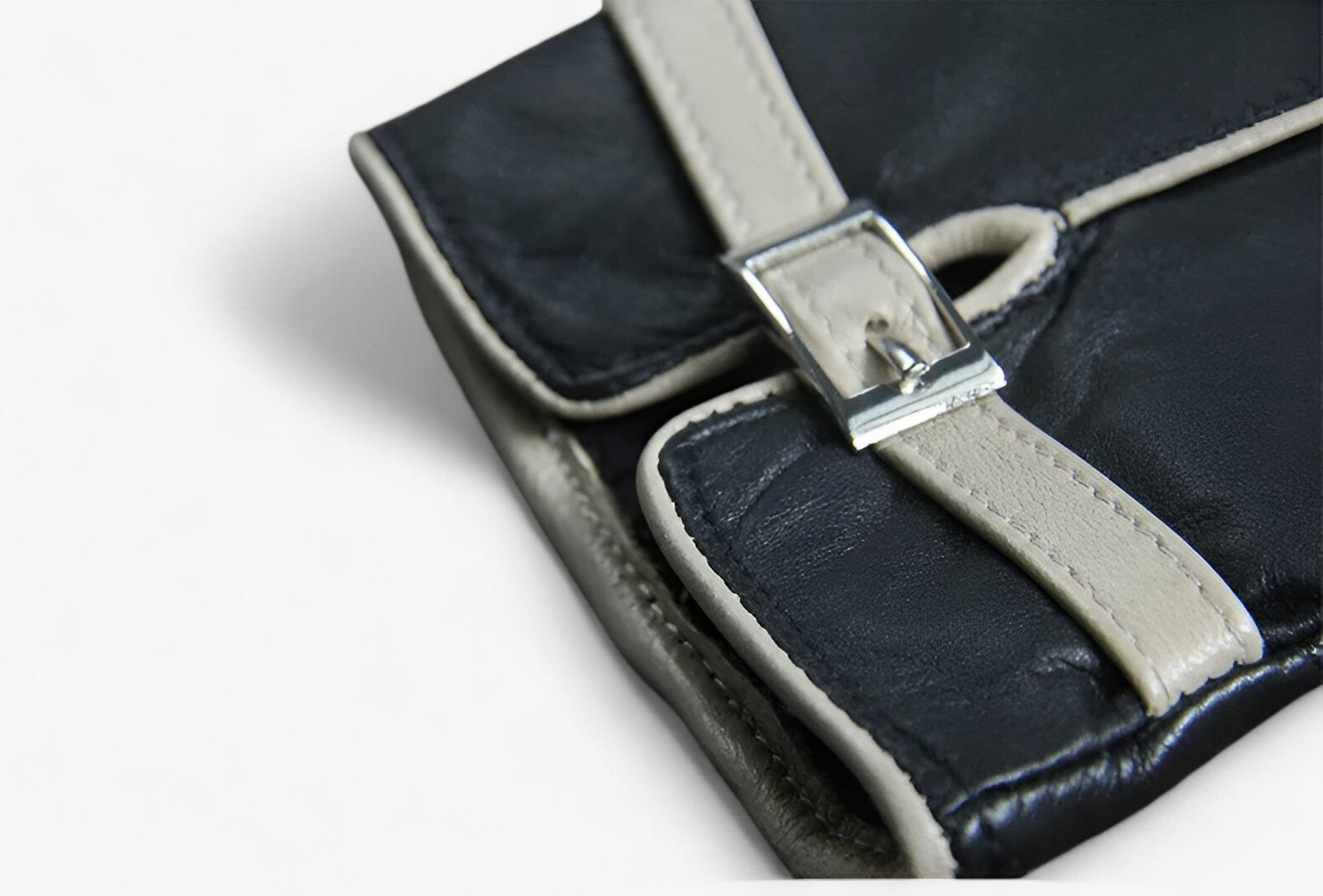 Gloves : Handschoenen Dames Zwart - Trendy Leren voor - Stijlvol & Warm in van Pantino