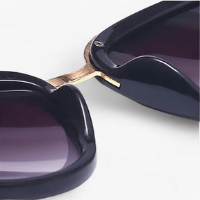 Sunglasses : Cat-Eye Zonnebril Dames - Vintage Stijl en UV400 Bescherming in van Pantino
