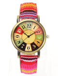 Horloge Paars - Benny Watch - Retro