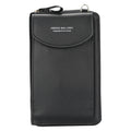 Borsa a Tracolla alla Moda in Pelle - Nero