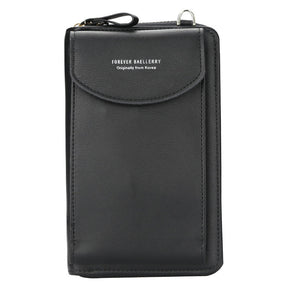 bags : Trendy Crossbody Handtas - Fashion & Comfort - Ruim en Elegant in Zwart van Pantino