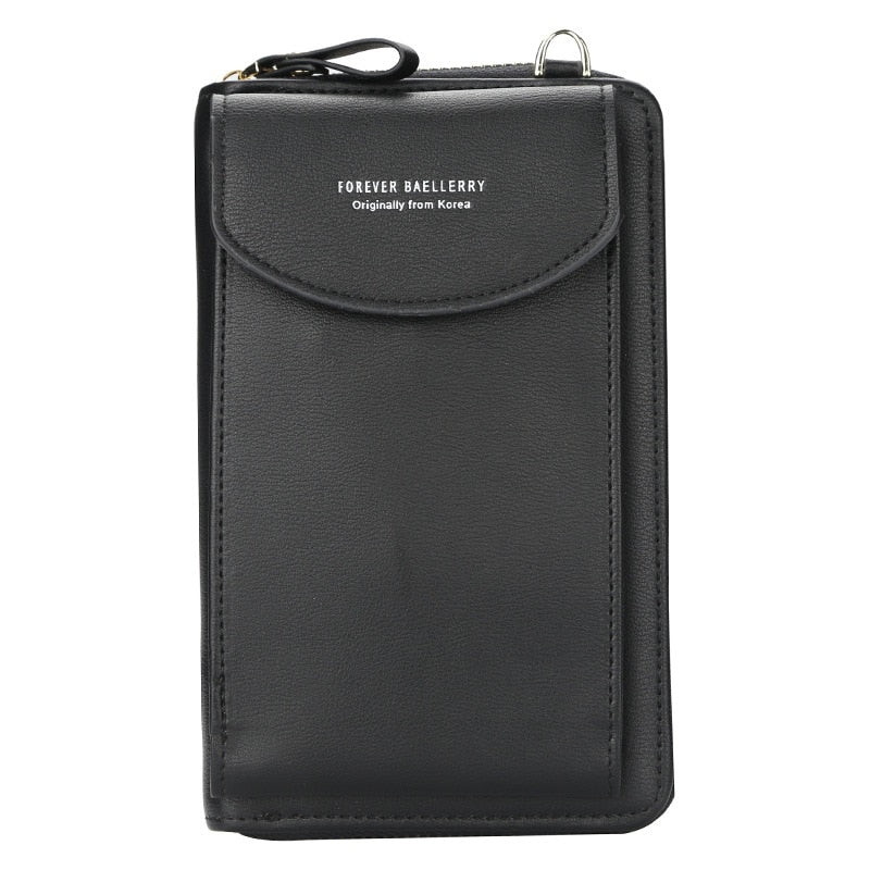bags : Trendy Crossbody Handtas - Fashion & Comfort - Ruim en Elegant in Zwart van Pantino