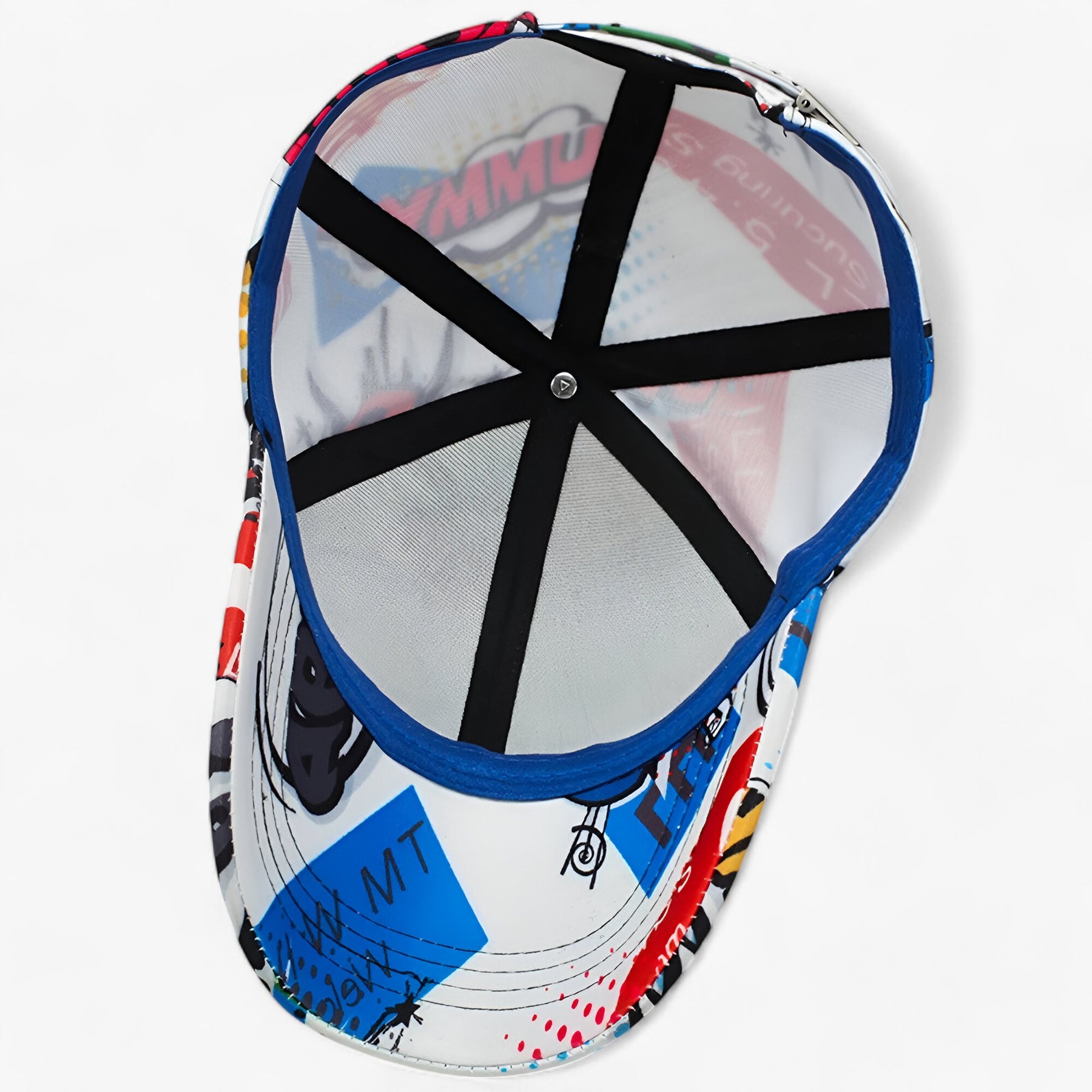 Snapback Cap : Ace Hippe Graffiti Snapback Cap in van Pantino