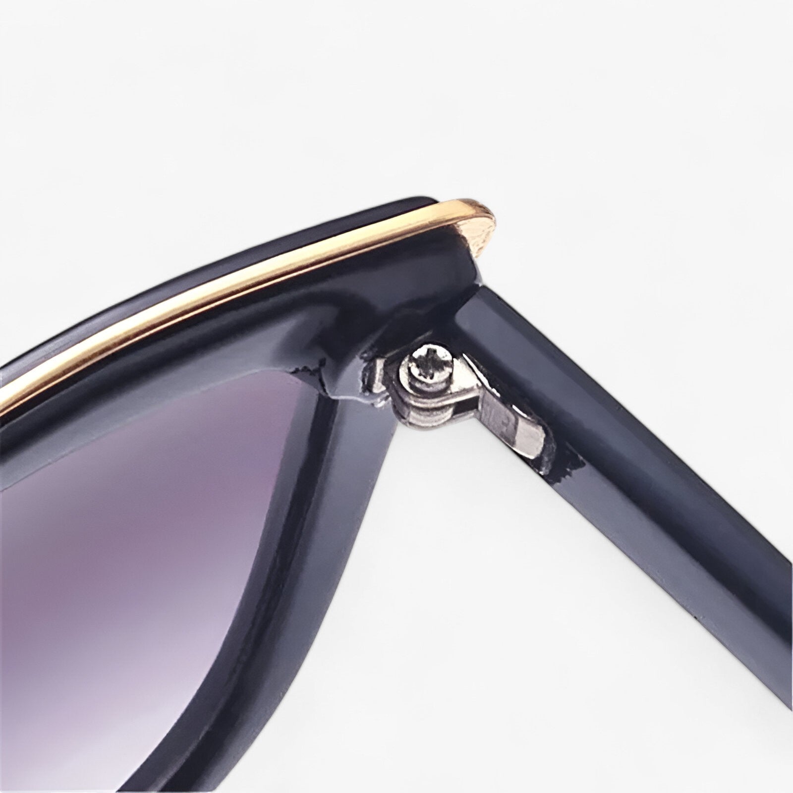 Sunglasses : Cat-Eye Zonnebril Dames - Vintage Stijl en UV400 Bescherming in van Pantino