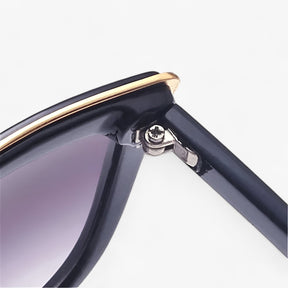 Sunglasses : Cat-Eye Zonnebril Dames - Vintage Stijl en UV400 Bescherming in van Pantino