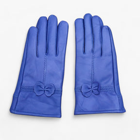 Leather Gloves : Handschoenen Blauw - Luxe Leren - Warmte en Elegantie in van Pantino