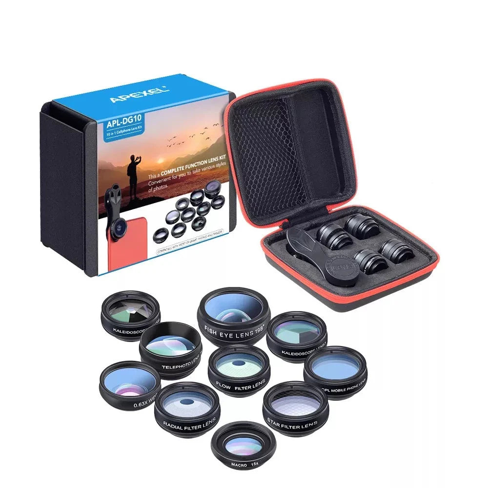 gadgets : VividView Camera Lens Kit - Upgrade de Camera van Je Telefoon in Seconden in van Pantino
