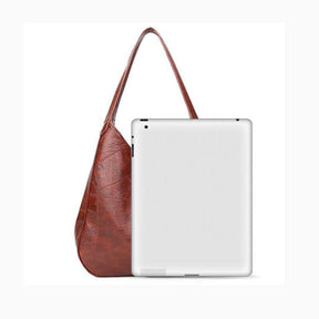 bags : Leren Schouderhandtas Dames - Dagelijks Comfortabel Design - PU-Leer in van Pantino