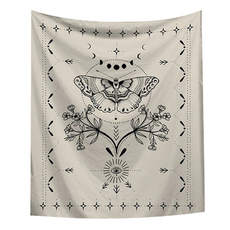 home & garden : Fantasie Wandtapijt 95x73 cm in 95x73 cm A001 van Pantino