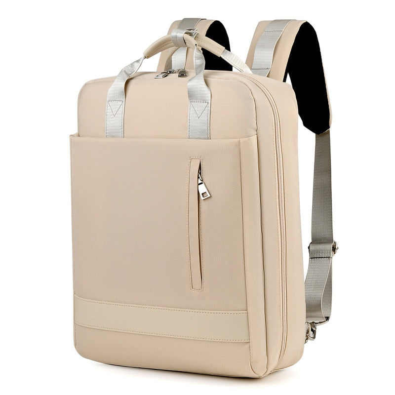 bags : Diefstal Rugzak - Beige in Beige van Pantino