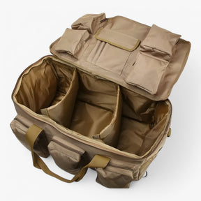 bags : Tactische Duffeltasche 55L - Verstelbare Schouderriem en Meerdere Vakken - Khaki in van Pantino