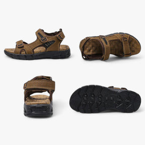Sandals : Orthopedische Sandalen Heren - Comfort en Ondersteuning voor Je Voeten Zwart in van Pantino