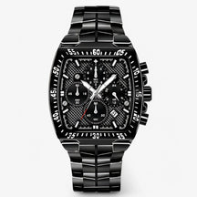 watches : Horloge Goud Goud - Luxe Militair in zwart zwart van Pantino