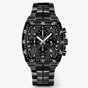 watches : Horloge Goud Goud - Luxe Militair in zwart zwart van Pantino