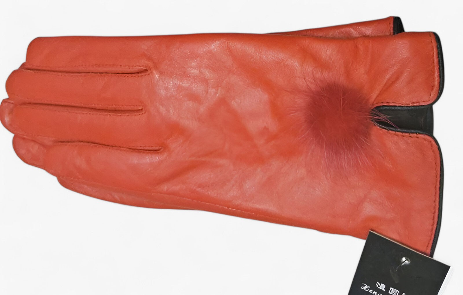 Gloves : Handschoenen Chocolade - Warme Leren - Luxe en Stijl in kameel One Size van Pantino