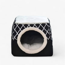 pets : Multifunctioneel Warm Huisdierbed - Zwart in Zwart van Pantino