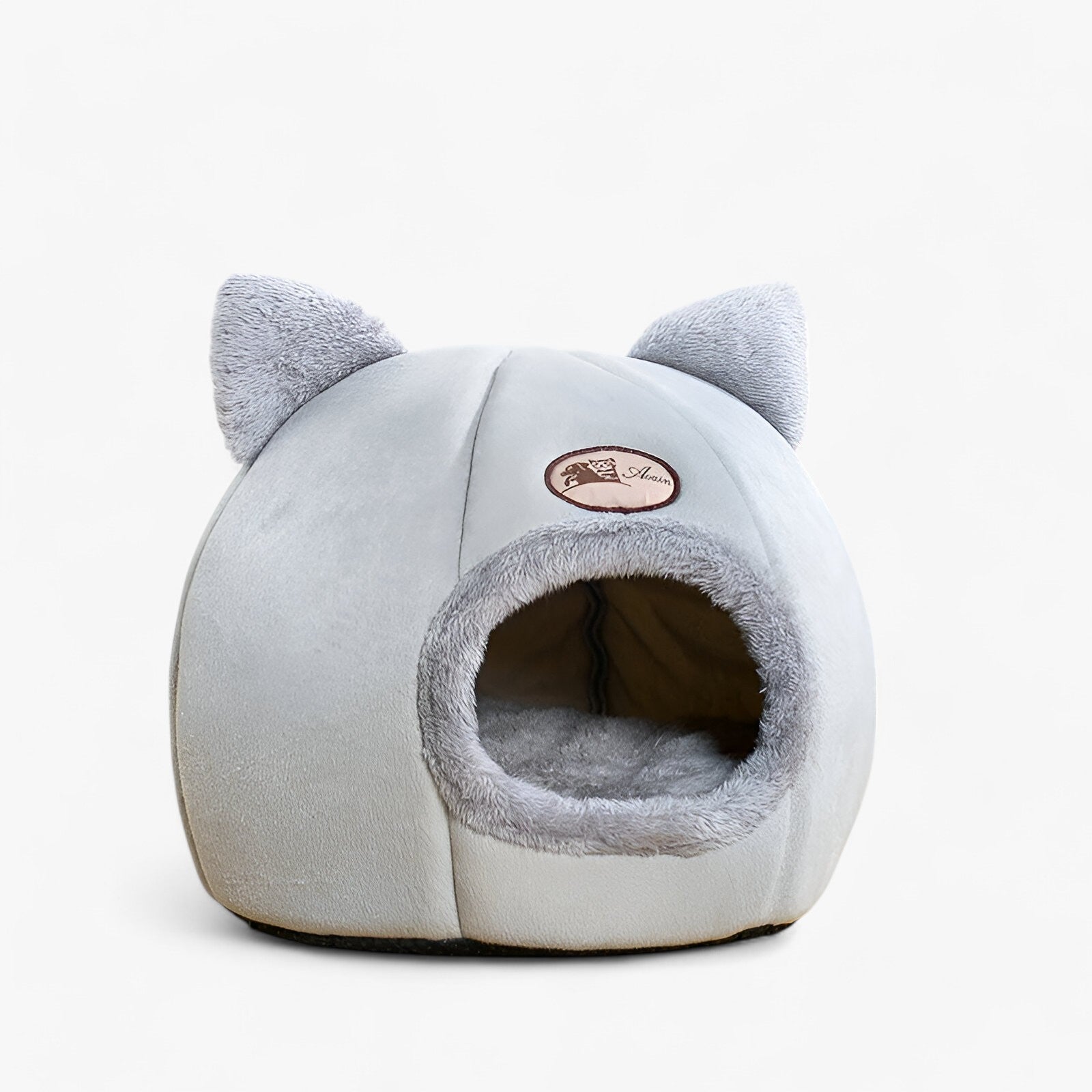 pets : Warm Winter Dierenmand - Zwart in van Pantino