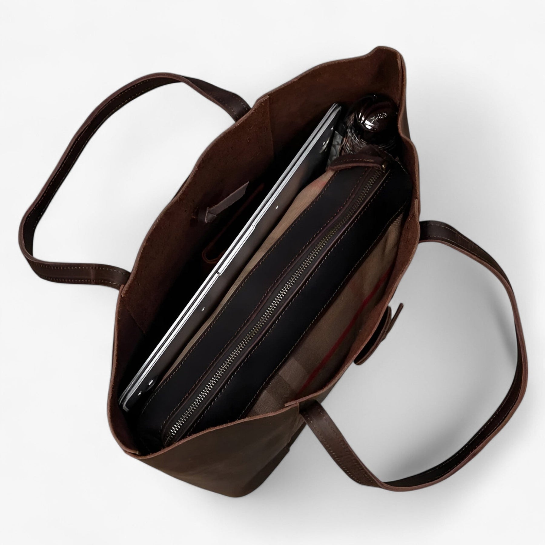 bags : Handtas Dames - Echte Leren Leer in van Pantino