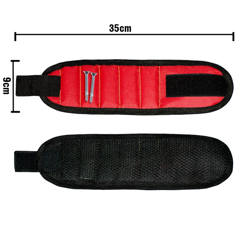 Magnetic Wristband : Magnetische Polsband - Schroeven Bitjes Altijd Bij Je - Nylon in van Pantino