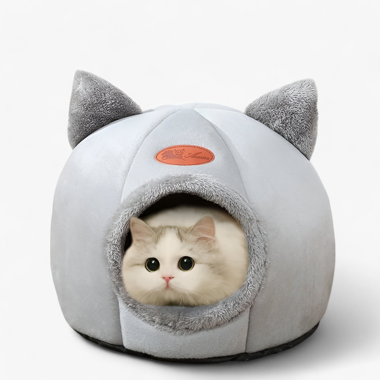pets : Warm Winter Dierenmand - Zwart in van Pantino