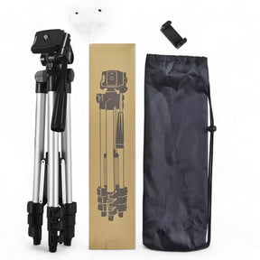 gadgets : 40 Inch Telefoonstatief - Universele Houder voor Fotografie in Pakket A van Pantino