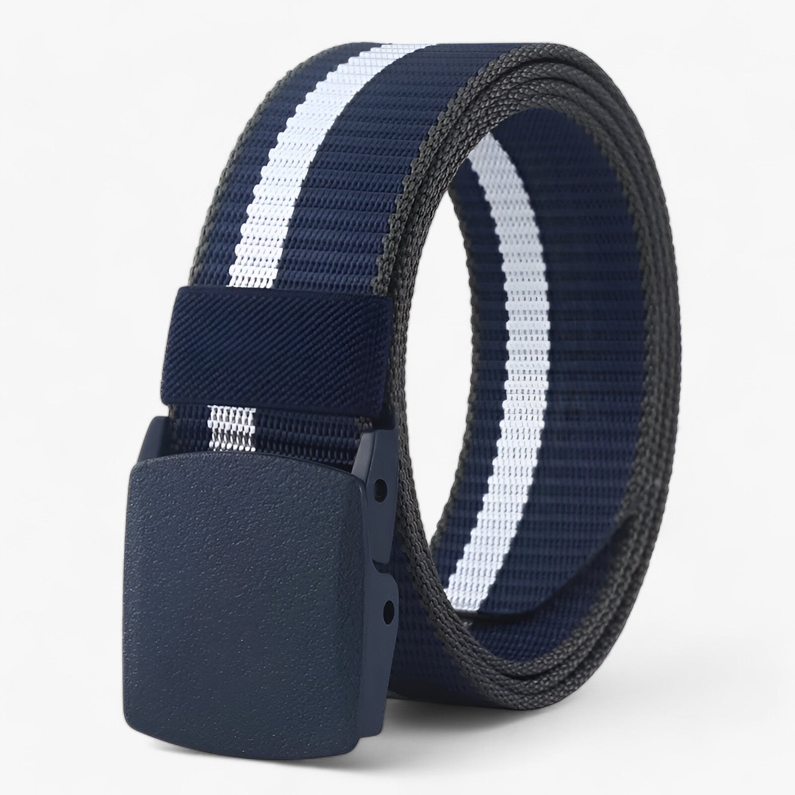bags : Hybride Nylon Reisriem Heren - Blauw Zwart in Blauw van Pantino
