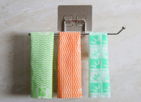 home & garden : Keukenrol Hanger Set 2 Stuks - Keukenpapier Handig Georganiseerd - RVS in van Pantino