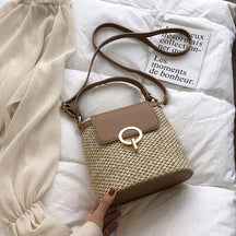 bags : Dames Handtas Polyester - Bruin in Bruin 20cm x21cm x12cm van Pantino