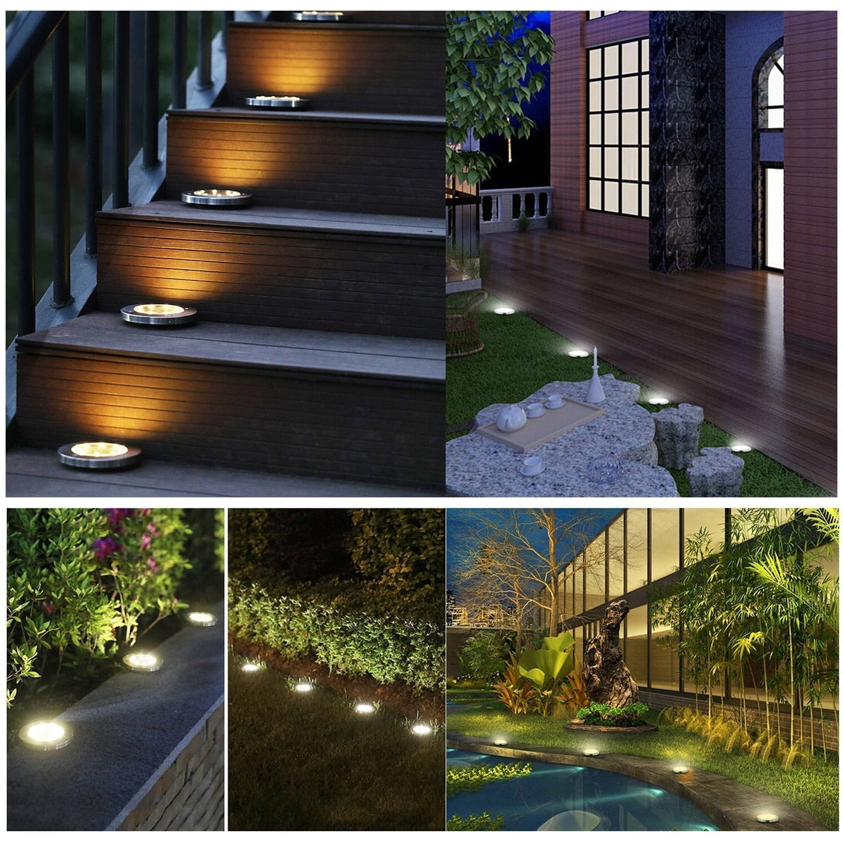 outdoor equipment : Draadloze LED Solar Tuinverlichting Deluxe - Verlicht Jouw Tuin met Gemak in van Pantino