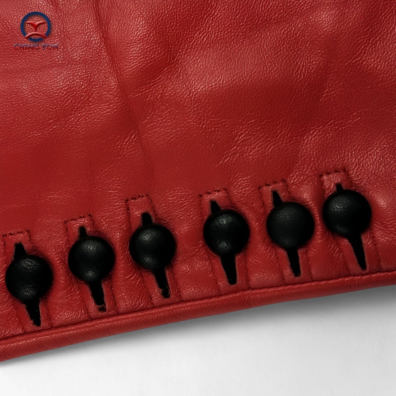 Gloves : Handschoenen Rood - Luxe Leren voor Koude Dagen in van Pantino