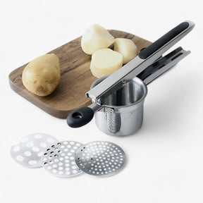 home & garden : Aardappelrasp met Verwisselbare Schijven Roestvrij Staal in van Pantino