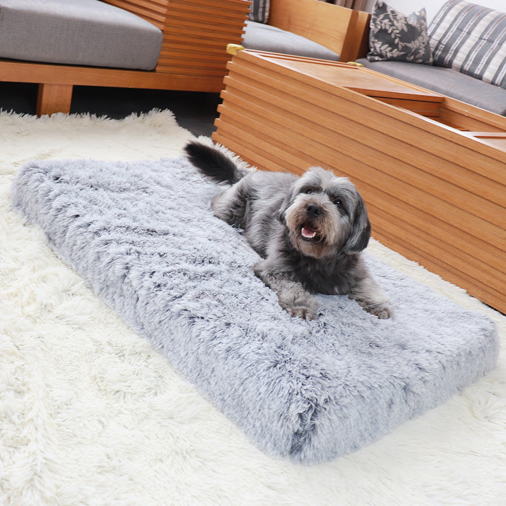 pets : Orthopedisch Pluche Hondenbed in Grijs in van Pantino