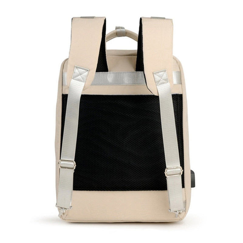 bags : Diefstal Rugzak - Beige in van Pantino