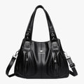 Dagelijkse elegantie - De leren schoudertas die elke look verrijkt Dames