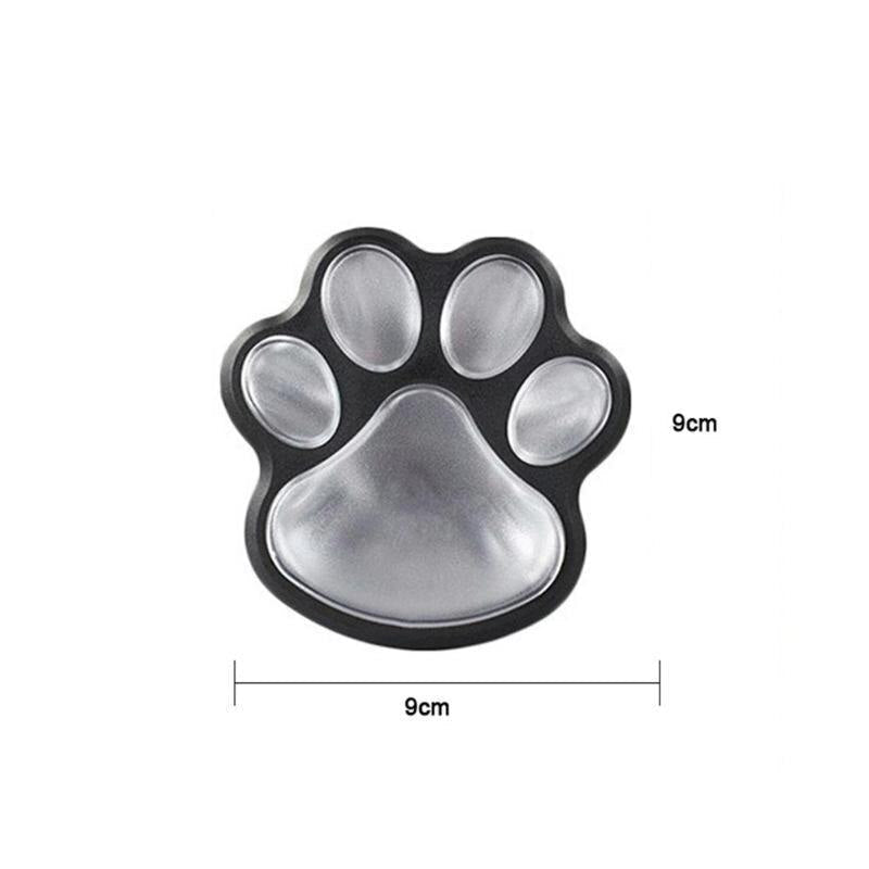outdoor equipment : Paw Print Solar Lampjes Wit 4 Stuks - Tuin Pad Decoratie - Solar LED in van Pantino