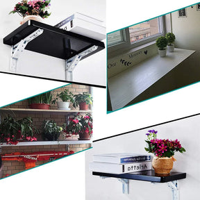 home & garden : Opvouwbare Muur Plank Beugel (2stuks) in van Pantino