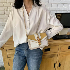 bags : Crossbody Tas Geel - Luxe in van Pantino