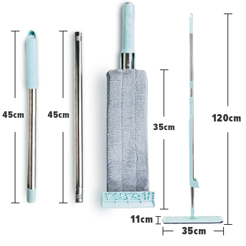 home & garden : Squeeze Mop - Tijdbesparend Handige Reinigingsfunctie - Microvezel in van Pantino