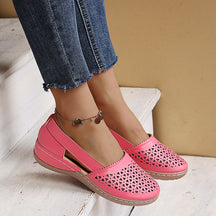 Sandals : Dames Orthopedische Sandalen Wit - Comfortabele Ergonomische Zomer Sandaal in Rozenrood van Pantino