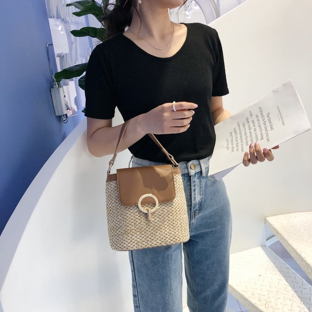 bags : Dames Handtas Polyester - Bruin in van Pantino